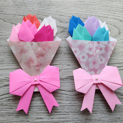 手作り花束でグループホームを彩ろう：折り紙花束の魅力と使い道How to make Origami Bouquet.shigeyuki.net