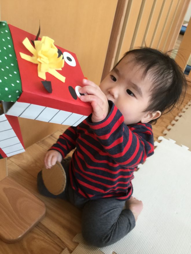 保育園 1月製作 ビニール凧を作ってお正月遊びを楽しもう！保育士のお仕事静岡