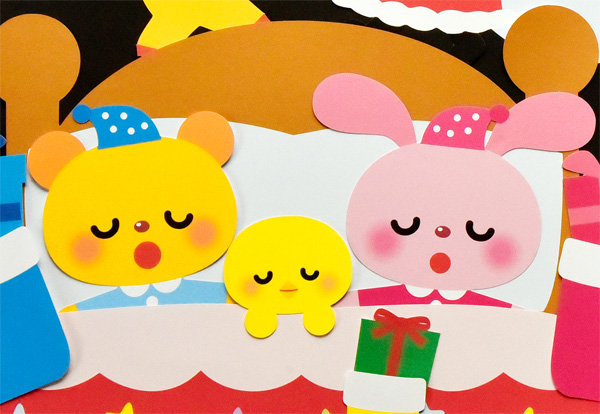 壁面・製作・おりがみ12月の保育アイデア 保育士ワーカ