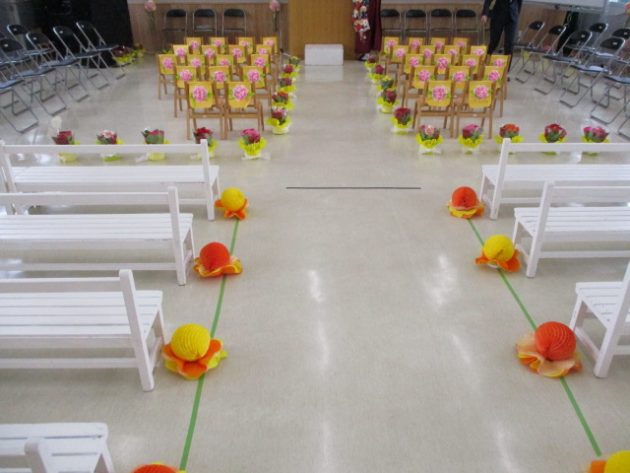 🎓音更共栄台幼稚園卒園式装飾🎓3月19日ミリィーのバルーンアート Dreamy