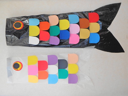 ちぎり絵の「鯉のぼり」の作り方 工作 明日の介護をもっと楽しく 介護のみらいラボ 公式