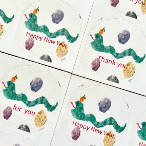 巳年 お正月イラスト 年賀状4分簡単！ かわいいヘビの絵＜2025年 巳年の蛇＞年賀デザイン：水墨画・墨絵・書道・筆ペン・初心者 絵手紙妙華・かわいいイラスト japaneseartsupply - YouTube