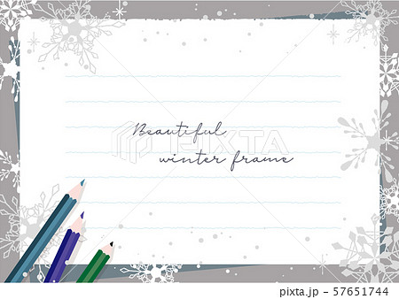 冬のカードはがき・手紙 テンプレートプリントアウトファクトリーMyRICOH マイリコー