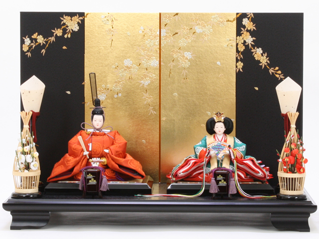 雛人形の段飾りの登場人物進物の大進