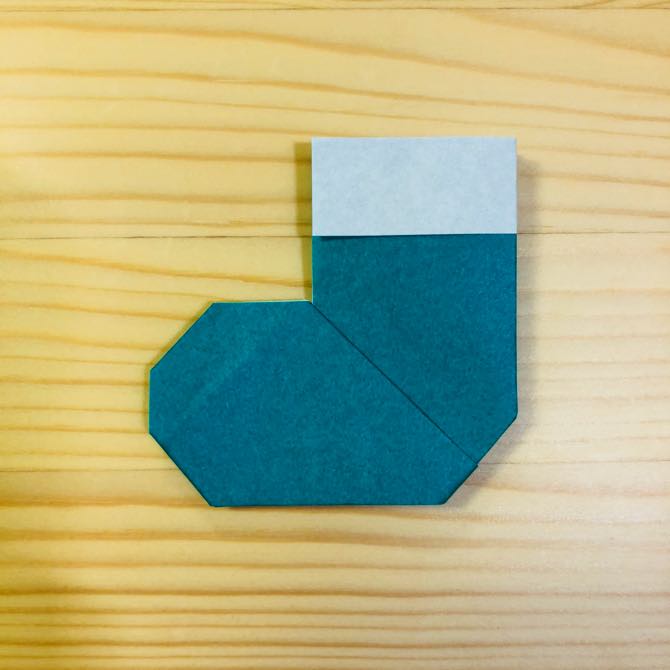 編み図 クリスマスのミニ靴下Crochet with Ricky