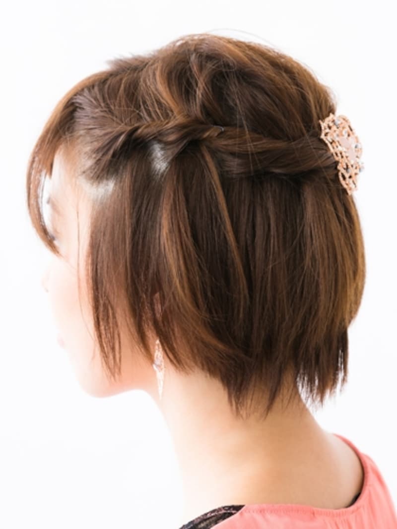 自分でできる♪結婚式向け簡単ヘアセット人気の編み込み・ハーフアップ・お団子アレンジ