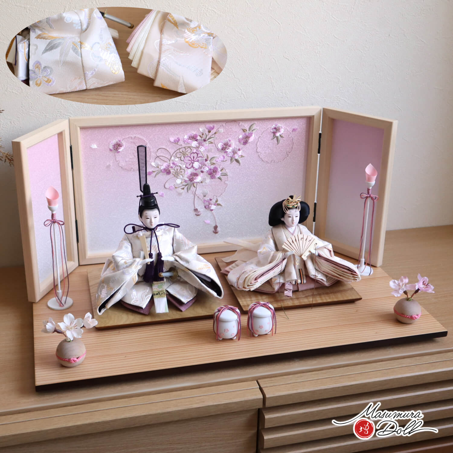 檜扇の販売と修理販売品憧れの十二単！平安装束販売や着付け体験と雅楽演奏の菊理