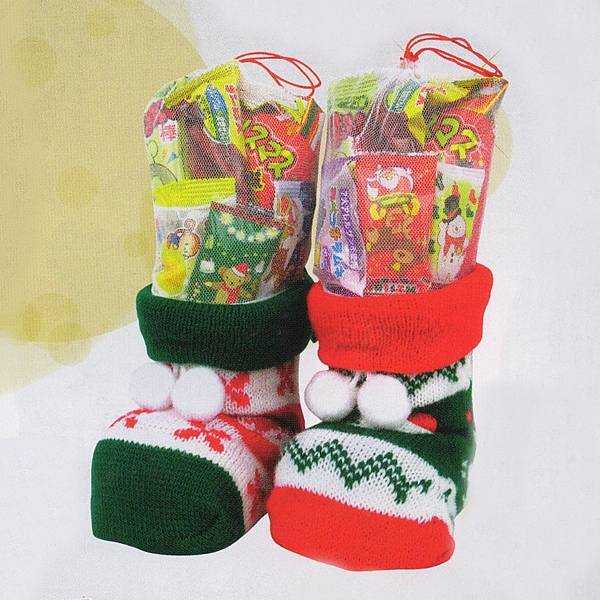 キラキラクリスマスブーツの置物 赤アートフラワー LuLuCoCo 通販 6541997Creema クリーマ