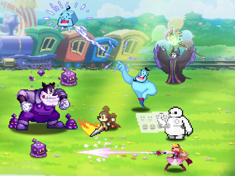 ディズニー ピクセルRPG』基本プレイ無料でスマホ向けに発表。ディズニーキャラが暮らす“ゲーム世界”にて冒険・探索・着せ替え - AUTOMATON