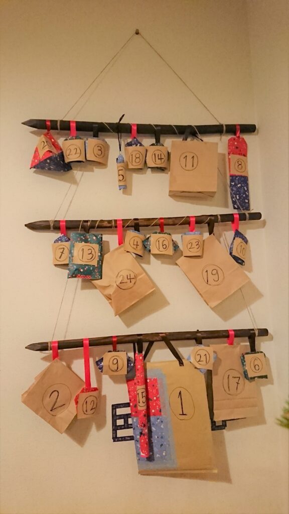 クリスマス到来が楽しみ♪｢アドベントカレンダー｣を飾ってみませんかキナリノ