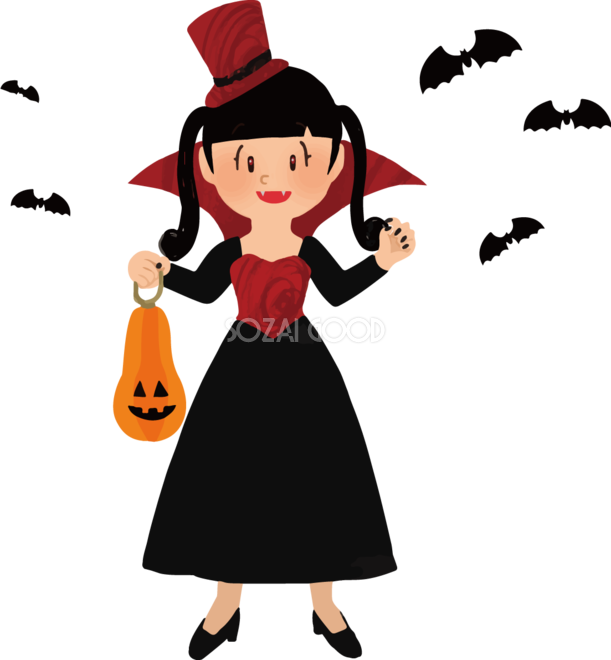 ハロウィンコスプレイラスト - ibisPaint