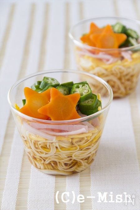 子供が喜ぶ 七夕デコカレ