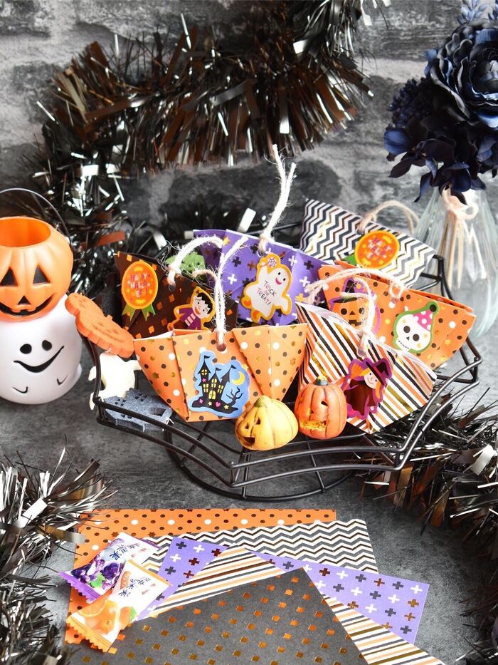 ハロウィンはカルディと100均グッズでかわいく！ 手作りラッピングで簡単プチギフトが完成！：valoさんのかわいいもの探し22ファッション雑誌『リンネル』の読みもの
