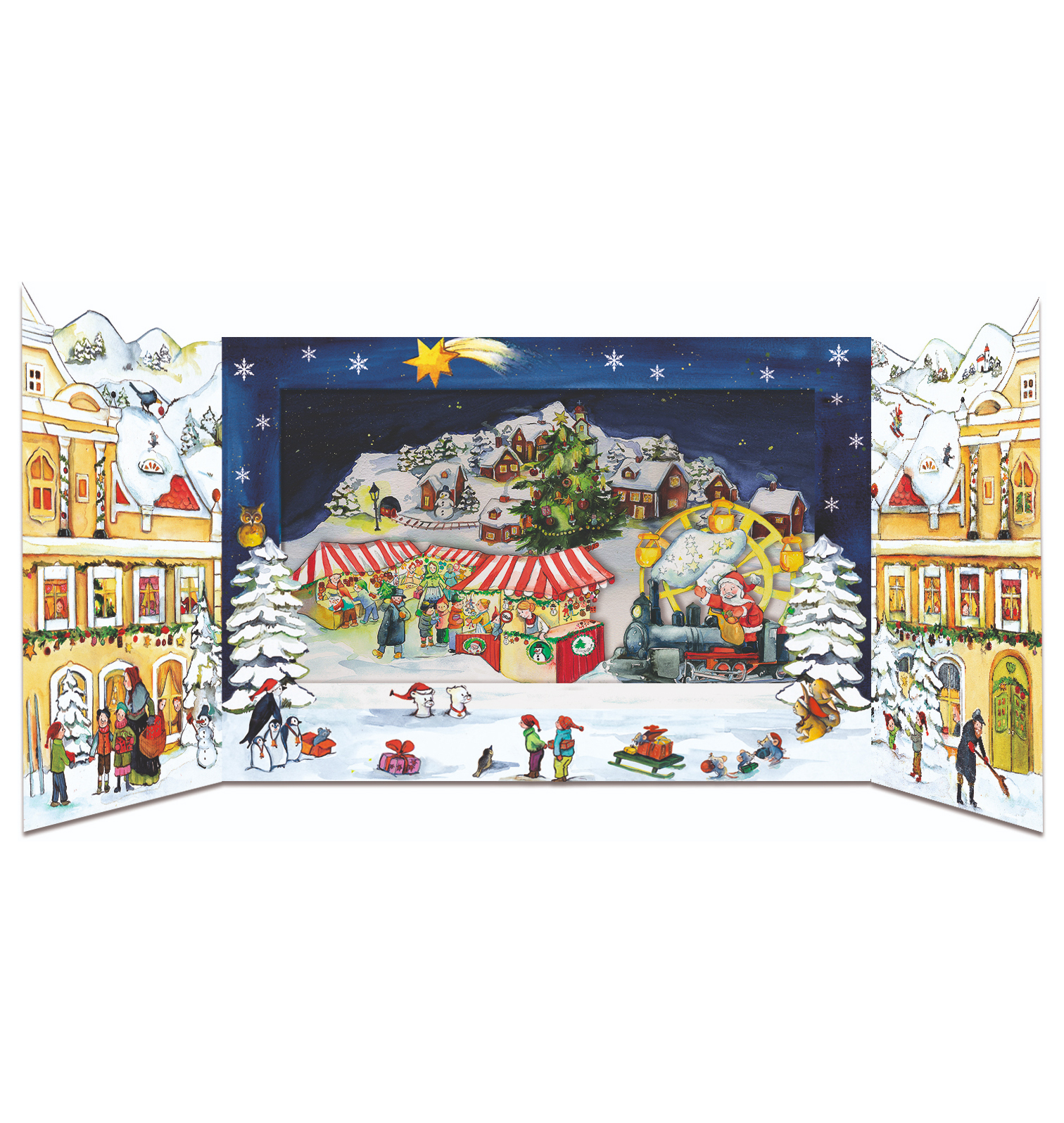 クリスマス アドベントカレンダー カウントダウン ポケット付き 壁掛けバッグ DIY 収納簡単 クリスマス 飾り 春節 飾り パーテイー飾り お子さん彼女にプレゼント 誕生日ギフト ホームクリスマスカウントダウン装飾 ポケット付きのクリスマス用カレンダー