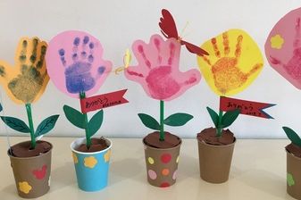 母の日製作🌹愛媛県新居浜市児童発達支援・放課後等デイサービスOlive～オリーブ～