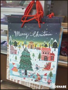 100均セリアのクリスマスプレゼント用ラッピング袋が大量すぎて迷う
