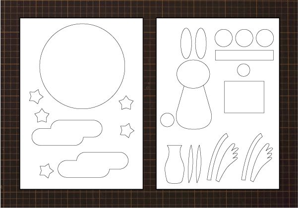 お月見の制作アイデア集 季節の制作高齢者介護をサポートするレクリエーション情報誌『レクリエ』