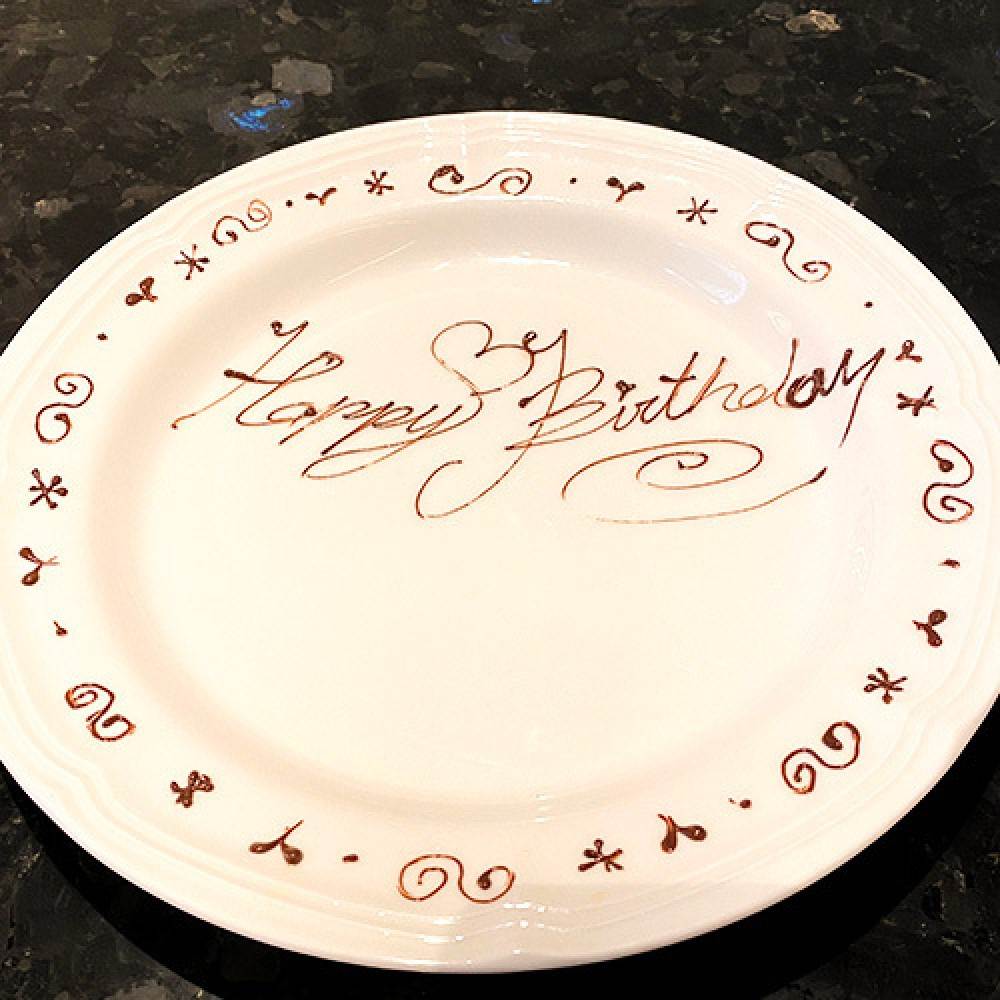 メッセージチョコプレート 白十字