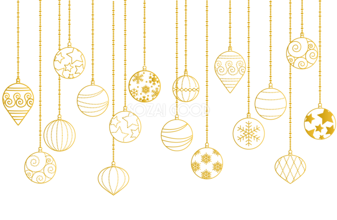 無料イラスト 冬のかわいい背景素材 クリスマス35488素材Good