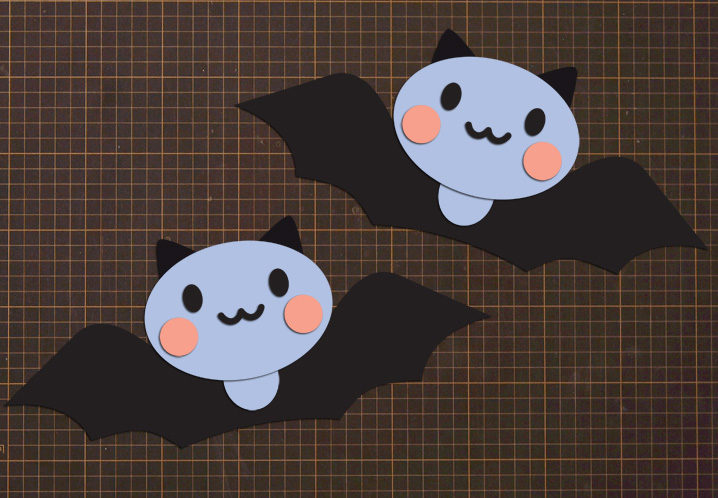 ハロウィンおばけの型紙 装飾・工作用幼児の教材