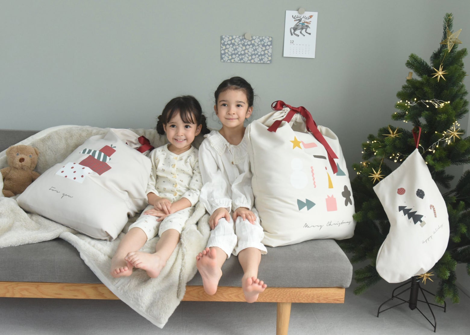 楽天市場 ラッピング 袋 クリスマス プレゼント用 リボン 赤 レッド 巾着袋 キャンバス生地 帆布 ラッピング用品 梱包 包装 贈り物 おしゃれかわいい：モッシュクローゼット