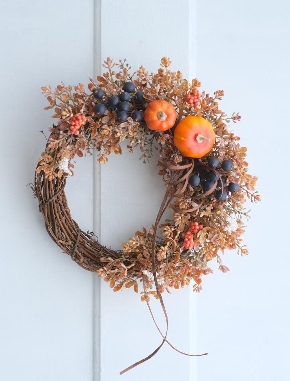 限定4点 ハロウィンの布リースづくりキットmun1'