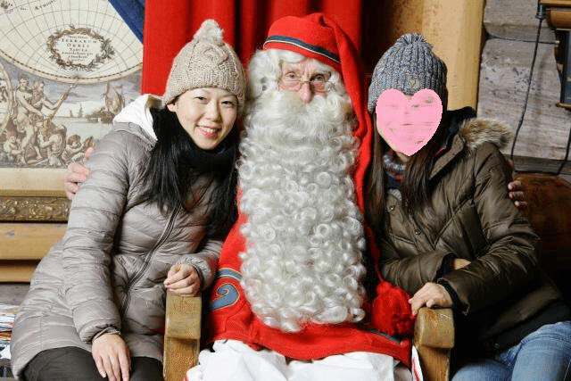 サンタさんへのお礼の手紙クリニックに本物のサンタさんがやってきた！希望が丘やまぐち呼吸器内科・皮膚科クリニック