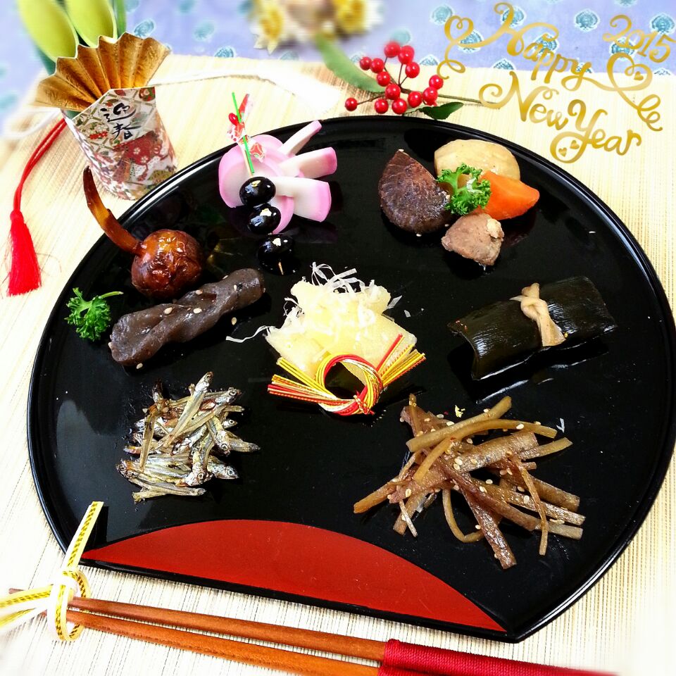 皿盛り紀文のおせち料理