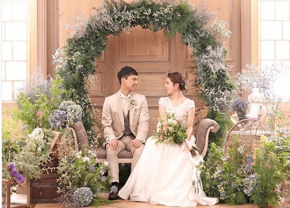 ウェディング 高砂チュール 結婚式 披露宴