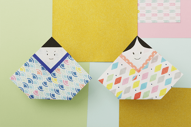 高級和紙がセット！ 折り紙でかわいらしいお雛様を手作りしよう。「折りびな」の作り方ダ・ヴィンチWeb