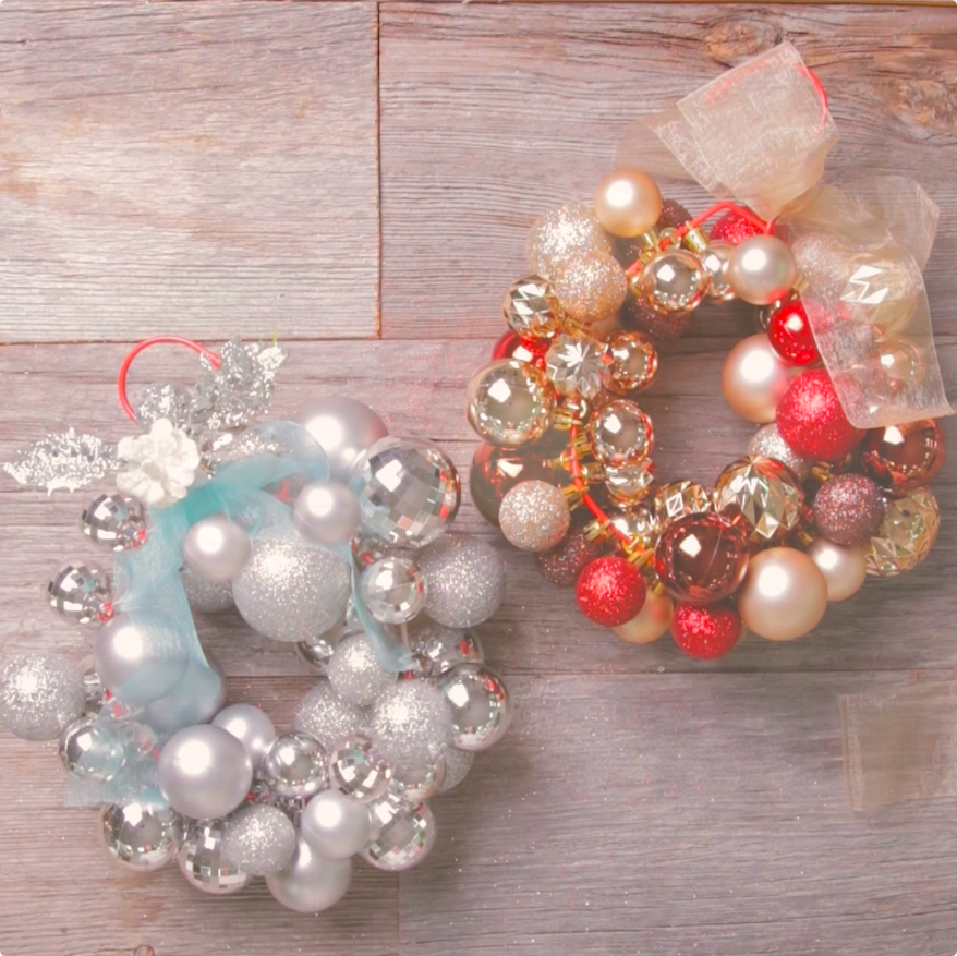 ダイソー クリスマスリースのおしゃれなアレンジ・飾り方のインテリア実例RoomClip ルームクリップ