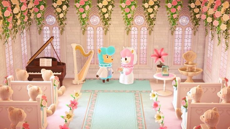 あつ森 リサとカイゾーの披露宴！PM 8:00