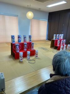 ひな祭り会 ～ 雅なお遊び、貝合わせ ～社会福祉法人 陽風園