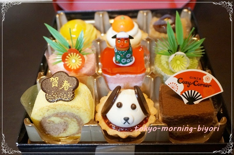 🎍お正月モチーフのプチケーキ🎍 🐲スイーツおせち 9個入 12個入 🐲 12月30日 土 〜1月3日 水 頃まで期間限定販売💚忘れないように「シェア」しておいてくださいね♪ 食べてみたい！と思った方は、コメント欄に「🐲」を送って教えてください♪ 2024年の「スイーツ