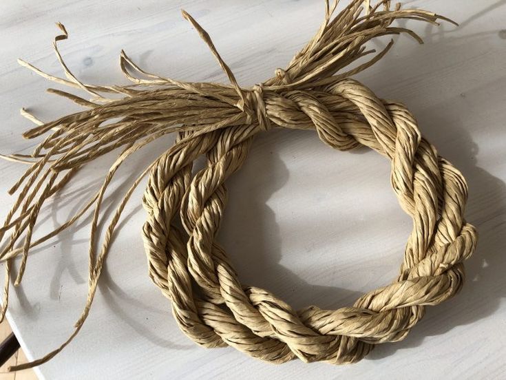 手作りしめ縄 お正月準備スパイスオブウエディング