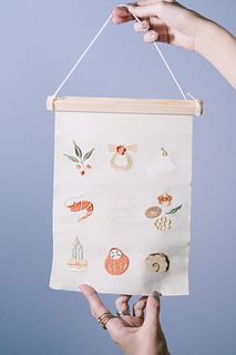 お正月飾り タペストリー しめ縄 かわいい 刺繍 壁掛け おせち 北欧 おしゃれ 小 熊手 縁起物 鯛 クリスマス ギフト 贈り物 :COEUR-a-COEUR.MARCHE - 通販 - Yahoo!ショッピング