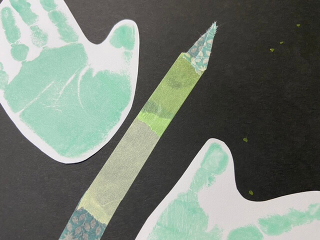 七夕 手形アートの通販 by あさ's shopラクマ