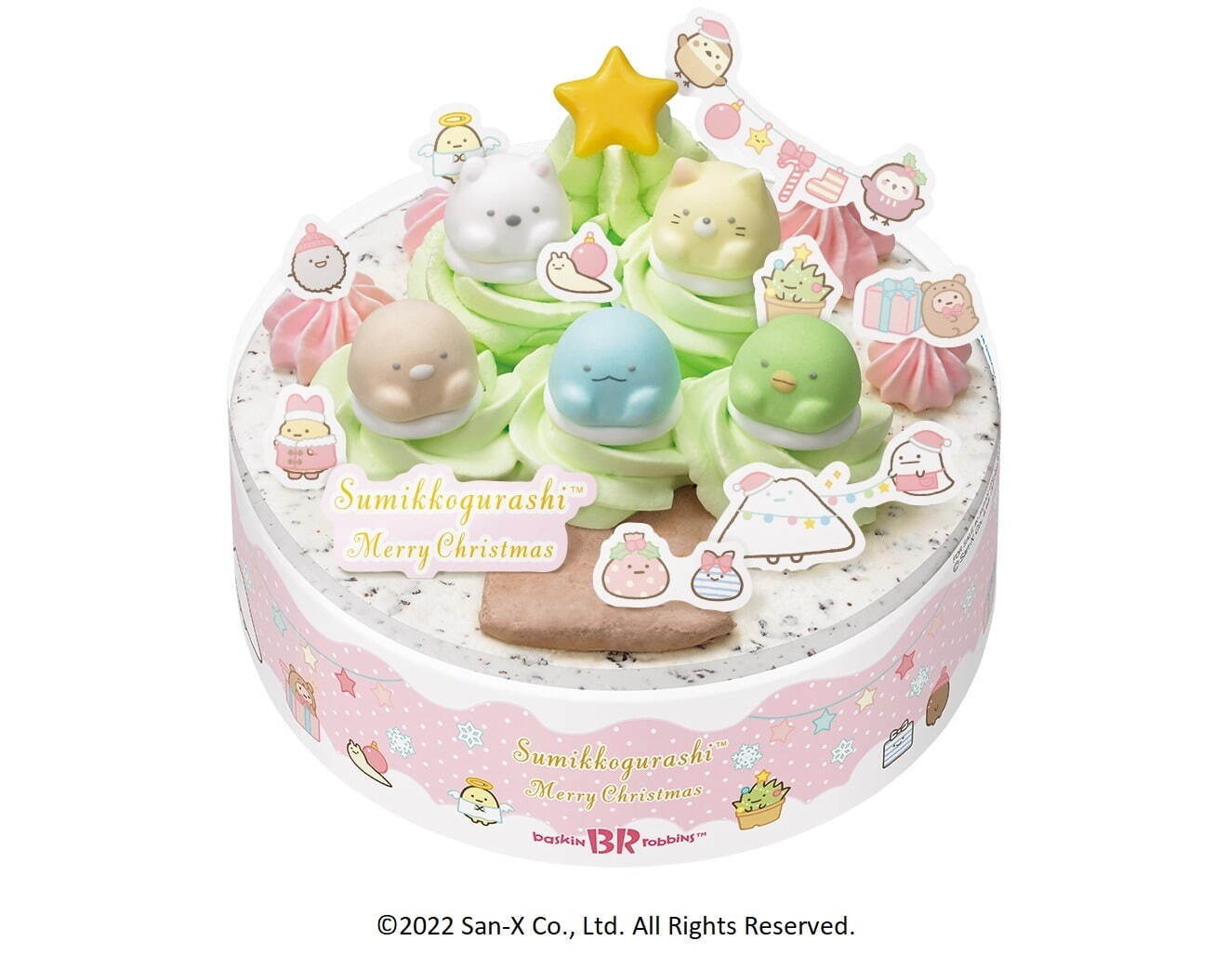 ピカチュウたちの雪遊びをイメージ！サーティワン「ポケモン クリスマス アイスクリームケーキ」