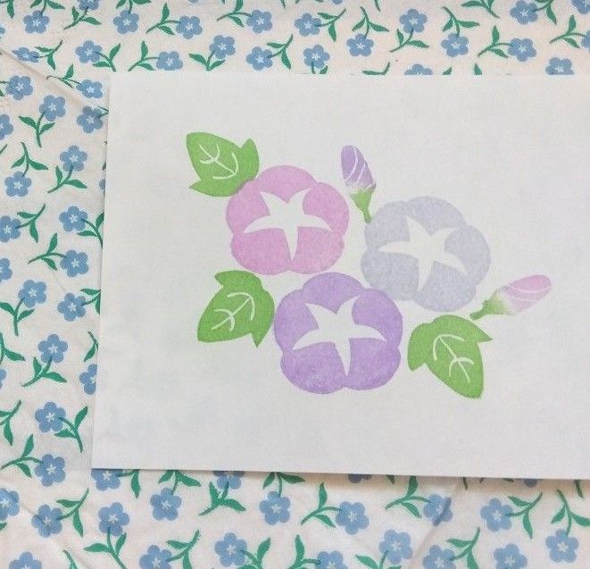 暑中お見舞い シマエナガ かき氷 消しゴムはんこ- メルカリ