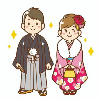 フリー写真着物姿で新年のご挨拶をする女性でアハ体験GAHAG著作権フリー写真・イラスト素材集 - GAHAG著作権フリー 写真・イラスト素材集