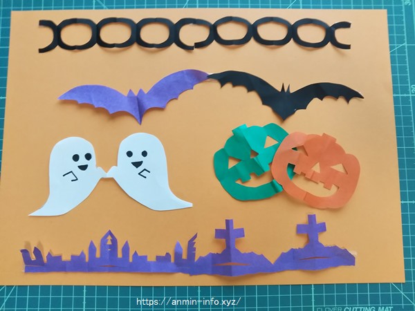 ハロウィンの切り絵イラスト - No: 1233654無料イラスト・フリー素材なら「イラストAC」
