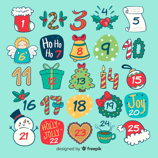 1年間、楽しく使うアドベントカレンダー – ディスプレイPOP・パッケージの藤田