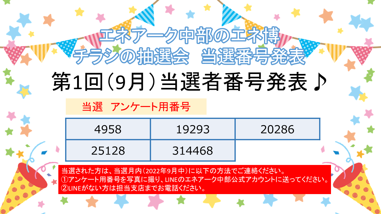 ガラポン抽選会のご案内スーパーマーケット・ガンピ