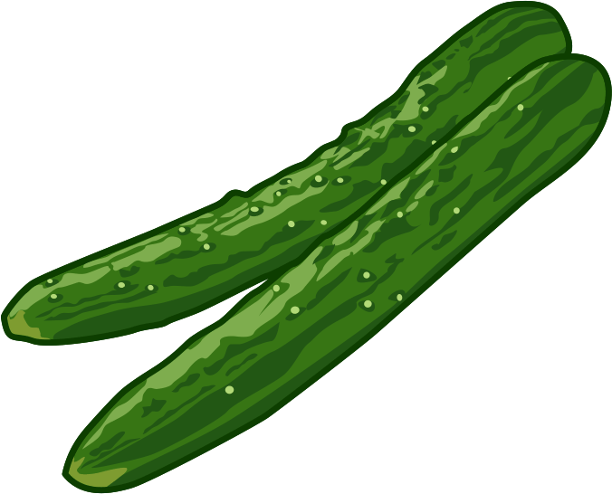 きゅうりの一本漬けのイラストかわいいフリー素材集 いらすとや