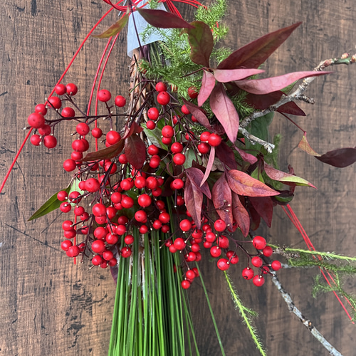 予約注文 稲穂と松のお正月飾り 南天iichi 日々の暮らしを心地よくするハンドメイドやアンティークのマーケットプレイス