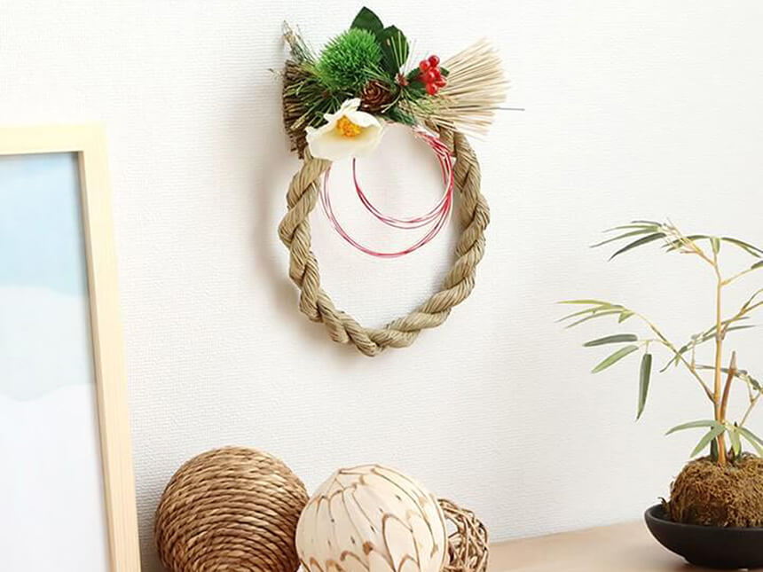 わらむ しめ飾り手作りキット 工作用素材 100cm前後 １束入り 正月飾り クリスマス 季節のリース 日本製 国産わらこだわりの和雑貨和敬静寂 オンラインショップ