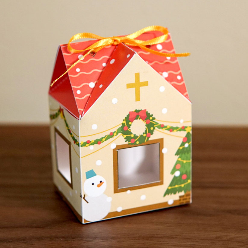 ポッキークリスマスツリーペーパークラフトPocky Street