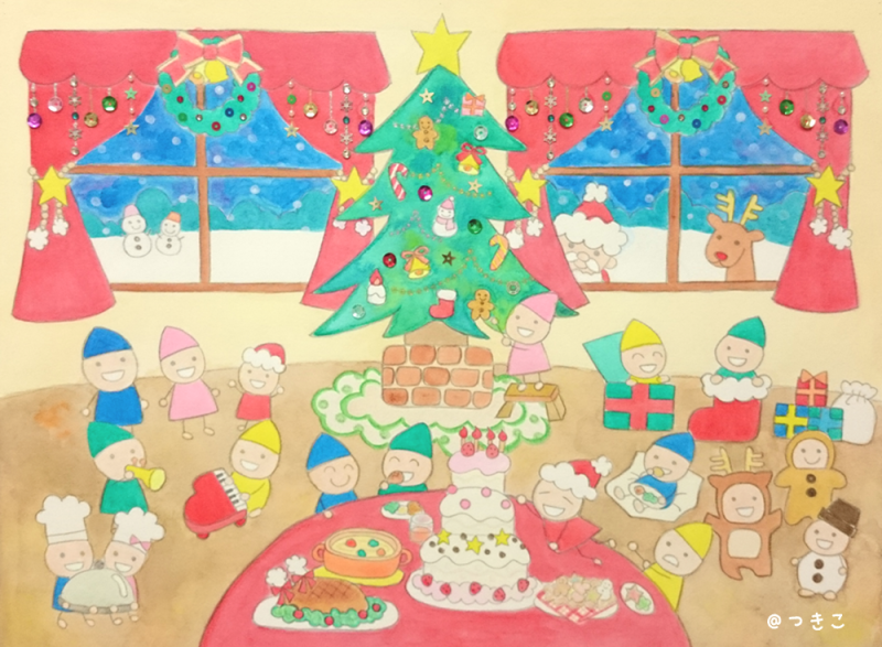 クリスマス イラスト無料フリーイラスト素材集 Frame illust