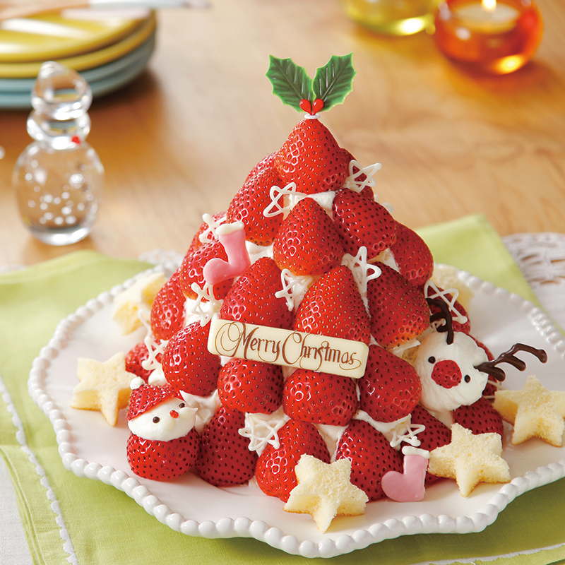 クリスマスまで1週間🗓サンタケーキの作り方🎅🏻