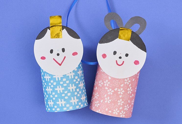 七夕飾りは折り紙で♪簡単で可愛い星つづりの作り方☆kodomoto